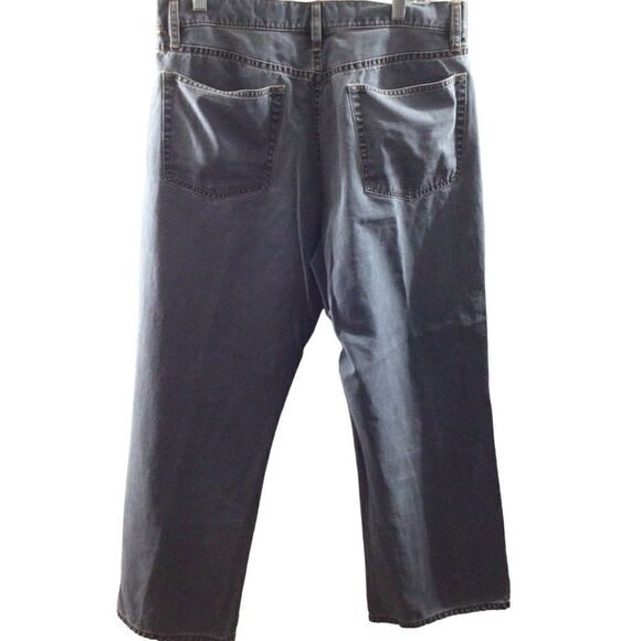 Mens Express Gray Wash Loose Fit‎ Jeans Size 36/30 - Picture 2 of 6